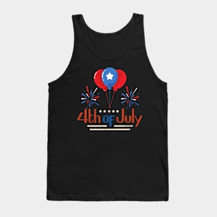 4th of July fireworks Tank Top